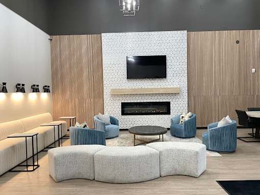 Fireplace Lounge at Vita on Grant, Merrillville, IN 46410