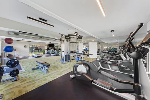 Fitness Center at The Preserve at Woodfield, Illinois