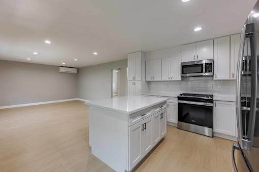 Open Concept Kitchen at Eastside Haven at 17th Apartments, Costa Mesa, 92627