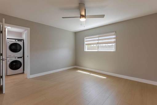 Empty Apartment Room at Eastside Haven at 17th Apartments, Costa Mesa, CA, 92627