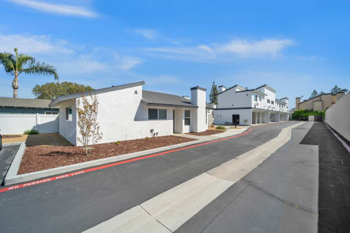 Steet View at Hamilton Courtyard Apartments, Costa Mesa, CA, 92627