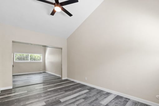 Ceiling Fan at Hamilton Courtyard Apartments, Costa Mesa, California
