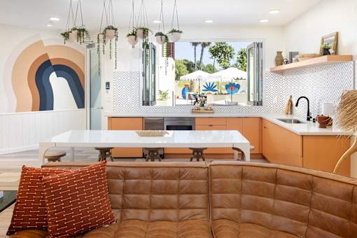 Clubroom With Kitchen at The Reserve La Mirada, California