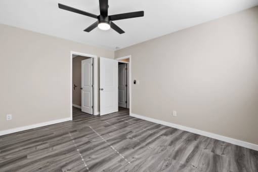 Ceiling Fan at 316 Beach Apartments, Huntington Beach, California