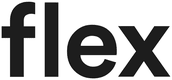 A black and white image of the word