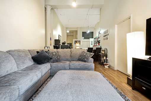 Denver Building Housing Furnished Living Room