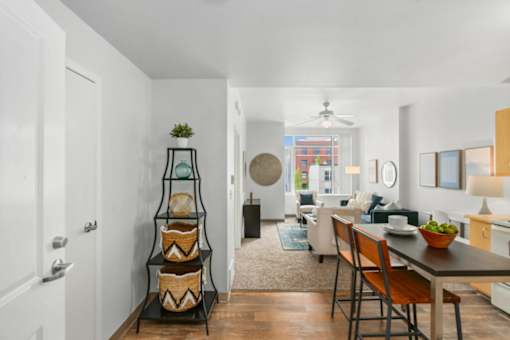 Eat In Kitchen at Pacific Tower Apartments, Oregon, 97209