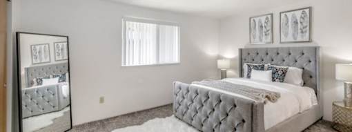 Comfortable Bedroom at Alder Creek Apartments, Washington