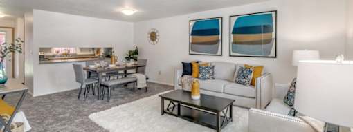 Living Room Sofa at Alder Creek Apartments, Vancouver