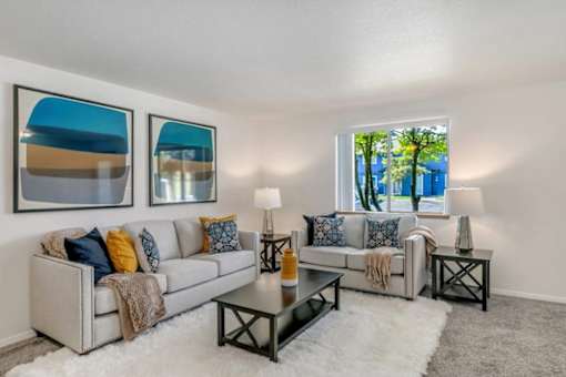 Living Room at Alder Creek Apartments, Vancouver