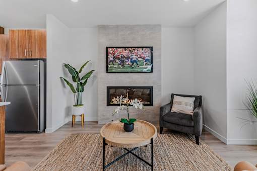 Standard Fireplace at Thrive at Green Mountain, Camas