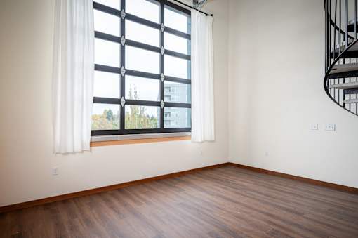 Room with a window at Atomic Orchard Experiment, Portland, 97232