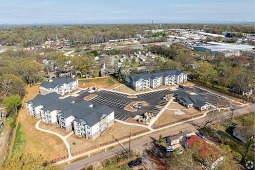 Aerial View of the community at Dunean Creek Apartments, Greenville, SC, 29611