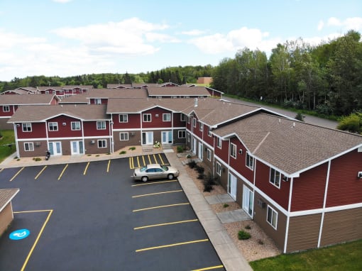 Aerial View at Campus Park, Duluth