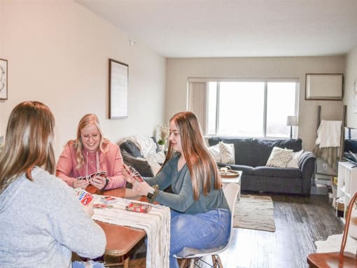 Dining And Living Room at Campus Park, Duluth, Minnesota