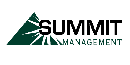 The image is a logo for Summit Management.