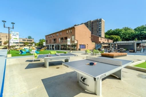 Ping Pong Tables at Trillium Apartments, Fairfax, Virginia