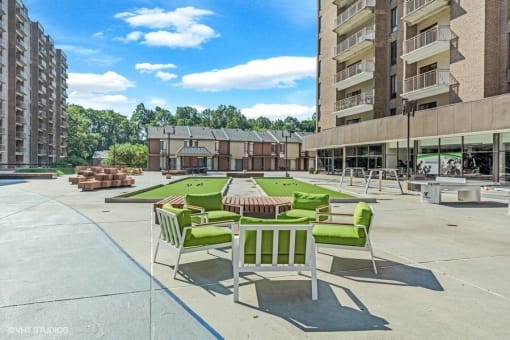 Relax and unwind in The Plaza at Trillium Apartments, Fairfax