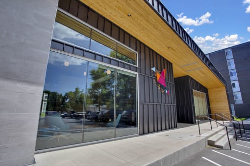 Entrance to our leasing office