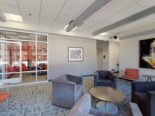 Thoughtful business and study area at Trillium Apartments, Fairfax, VA, 22031
