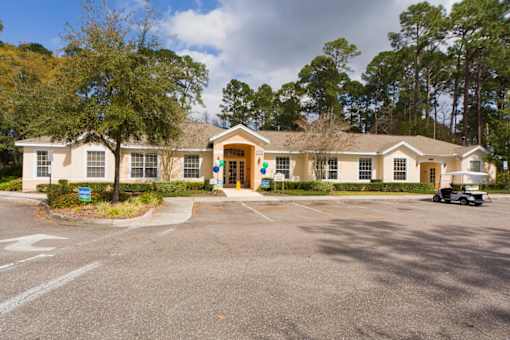 Leasing center at Gregory Cove in Jacksonville, FL