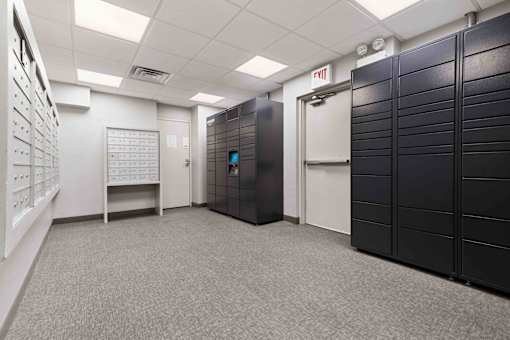 Amazon Hub package lockers