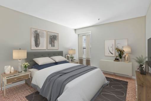 Lovely spacious bedroom at The Crossings at Russett in Laurel, MD