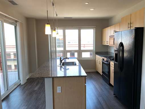 Large Island in Kitchen