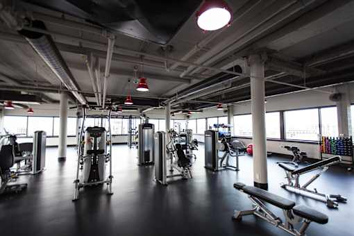 State of the art fitness center at Archer Tower in Denver, CO