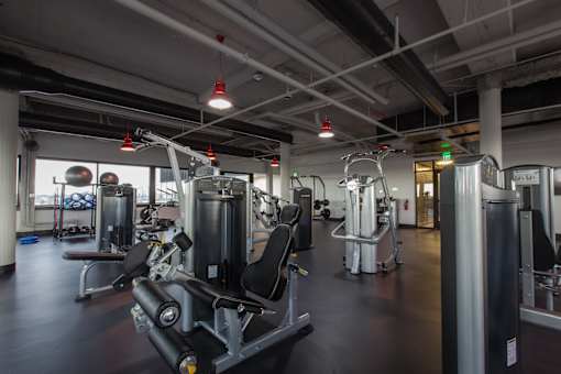 State of the art fitness center at Archer Tower in Denver, CO