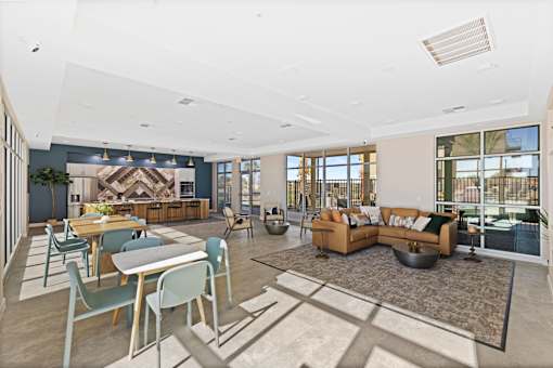 Living room at Agave House, Arizona, 85122