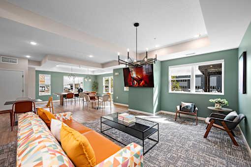 Community Lounge at Decatur Landing I & II, Minnesota