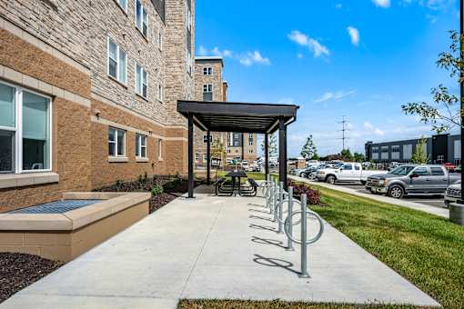 Bike Racks at Decatur Landing I & II, Minnesota, 55445