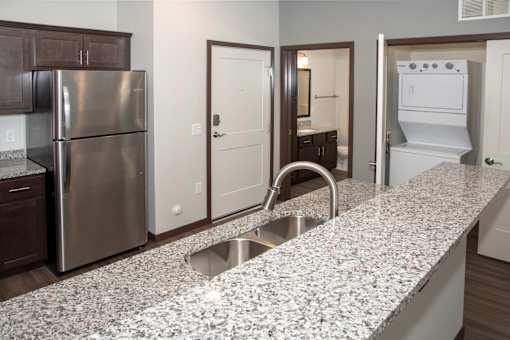 Granite Countertop Kitchen at Lake Jonathan Flats, Chaska, MN, 55318