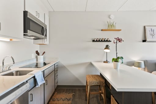 Kitchen Sink at Aire MSP Apartments, Minnesota, 55425
