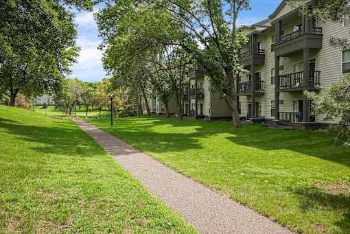 Walking Trail at Audenn Apartments, Bloomington