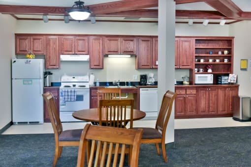 community room kitchen