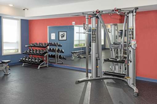 Fitness Center Strength and Conditioning Equipment at Lake Jonathan Flats, Chaska, 55318
