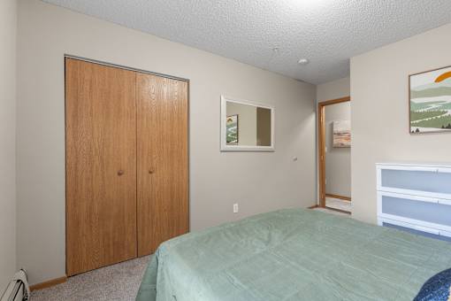 Primary Bedroom at Granite Peaks Apartments, Minneapolis, MN, 55429