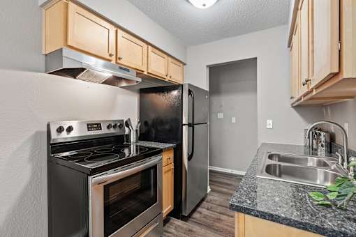 Gourmet Kitchen at Granite Ridge Apartments, Minnesota, 55428