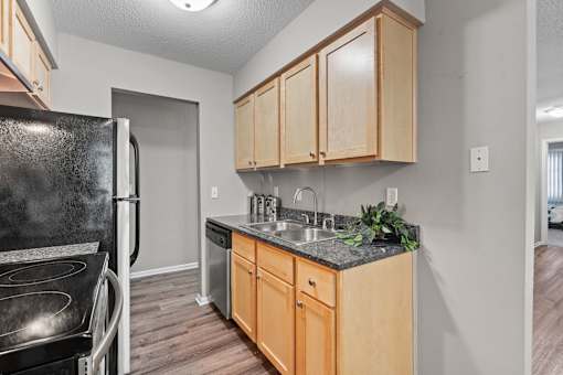 Kitchen Space at Granite Ridge Apartments, Brooklyn Park, Minnesota
