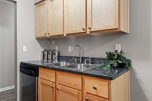 Functional Kitchen at Granite Ridge Apartments, Brooklyn Park