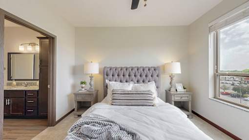 Large Bedroom at Lake Jonathan Flats, Minnesota, 55318