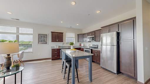 Eat In Kitchen at Lake Jonathan Flats, Chaska