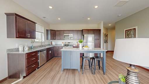 Gourmet Kitchen at Lake Jonathan Flats, Chaska, Minnesota