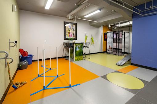 Training Room at Lux Apartments, Minnesota, 55430