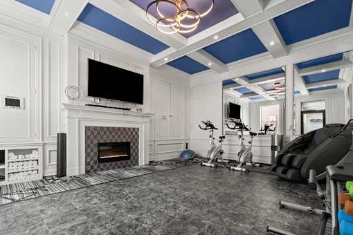 Exercise Room at Lux Apartments, Brooklyn Center, MN