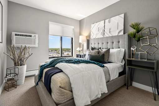 Spacious Bedroom at Lux Apartments, Brooklyn Center, 55430