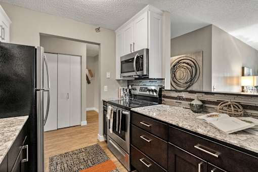Kitchen Space at Lux Apartments, Minnesota
