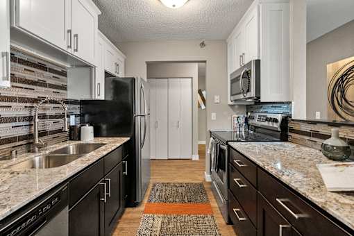 Functional Kitchen at Lux Apartments, Minnesota, 55430